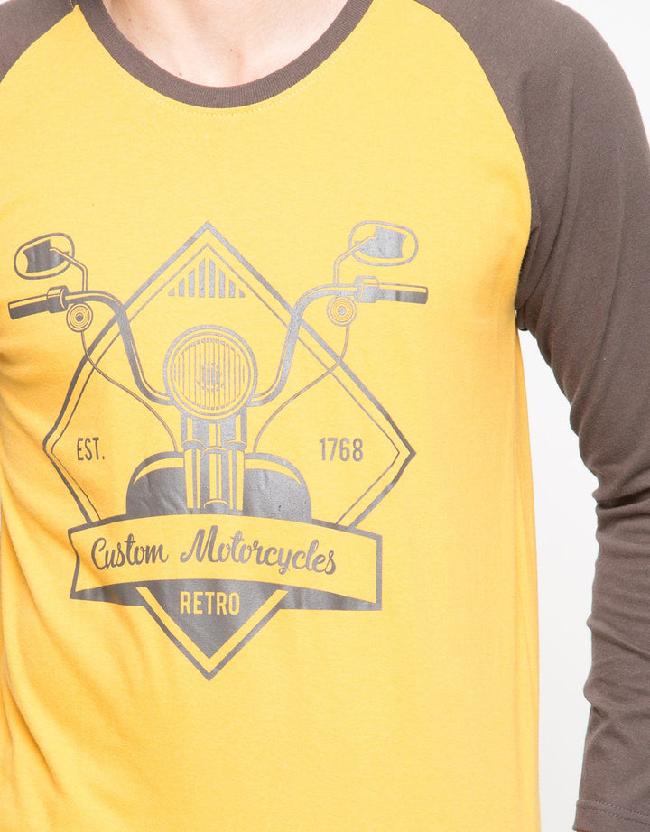 RAGLAN LONG PRINT MO
