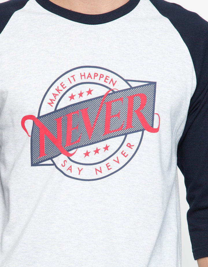 RAGLAN 3/4 NEVER JD0