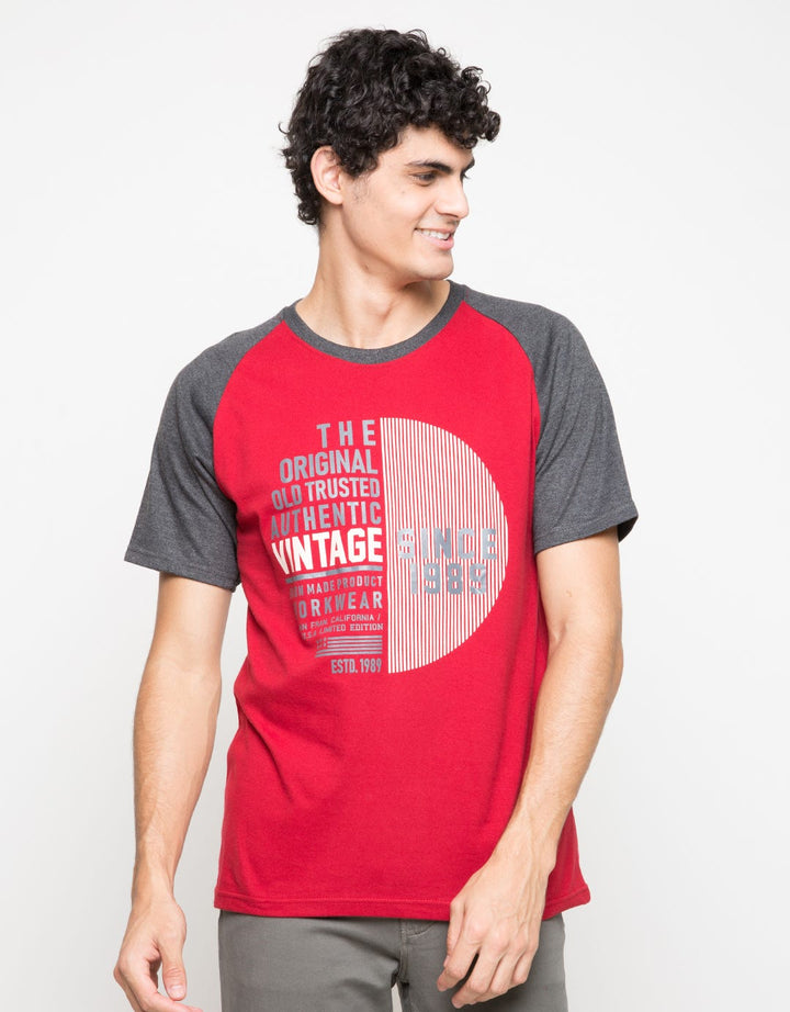 RAGLAN SHORT PRINT V
