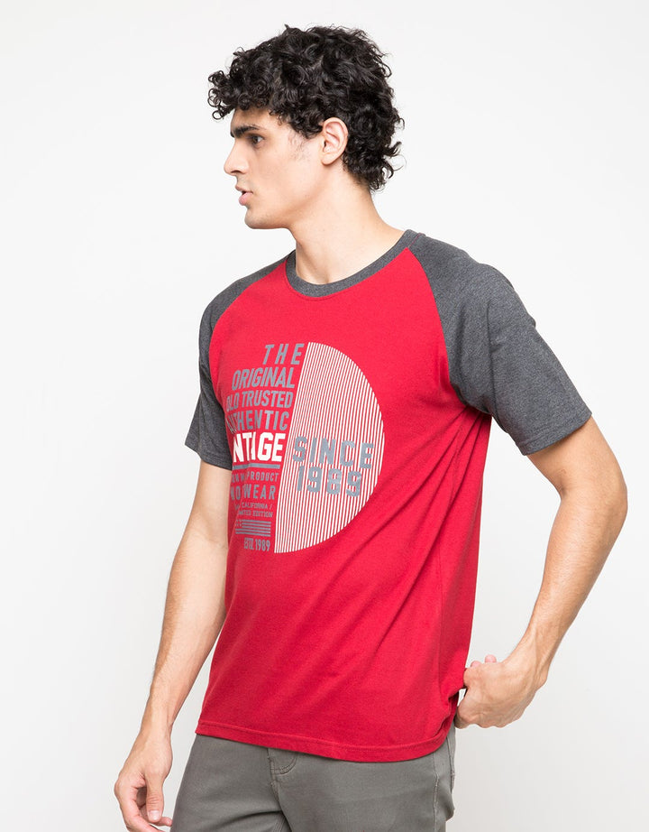RAGLAN SHORT PRINT V