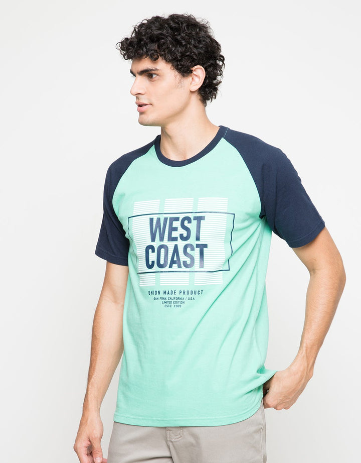 RAGLAN SHORT PRINT W