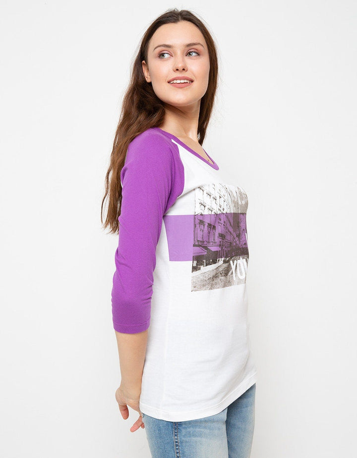 T Zone Kaos Raglan Your Life Photoprint