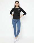 T Zone Kaos Print Cartoon Wanita