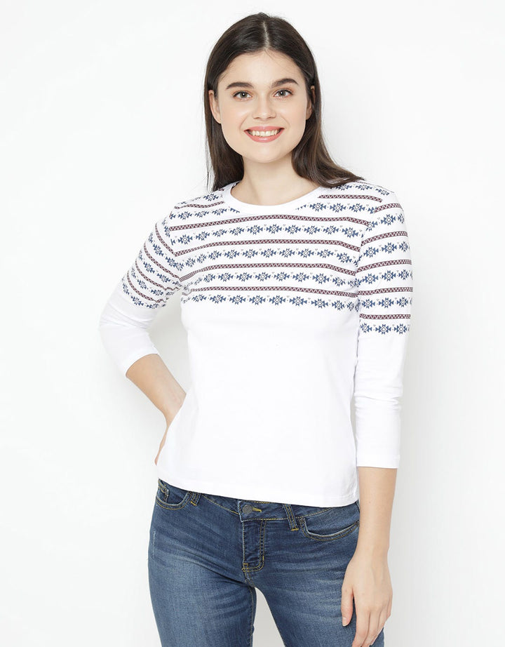 T Zone Kaos Ethnic Wanita