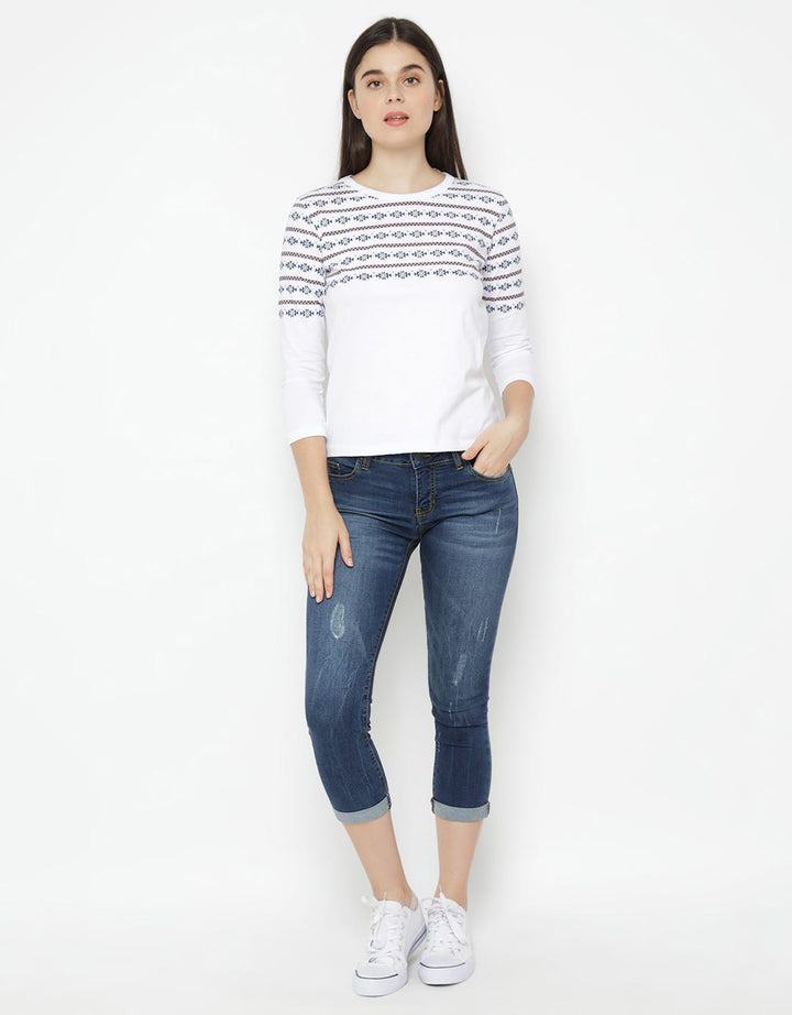 T Zone Kaos Ethnic Wanita