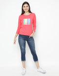T Zone Kaos Wording Wanita