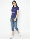 T Zone Kaos Wording Wanita