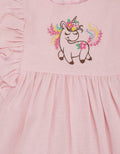 DRESS RUFFLE UNICORN