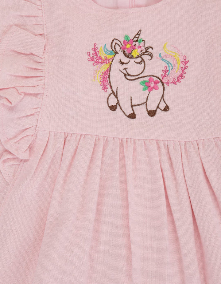 DRESS RUFFLE UNICORN
