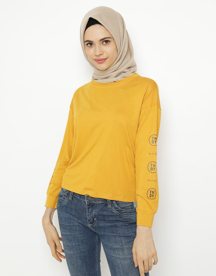 Thid Day Co Evo Arm Logo Kaos Hijab
