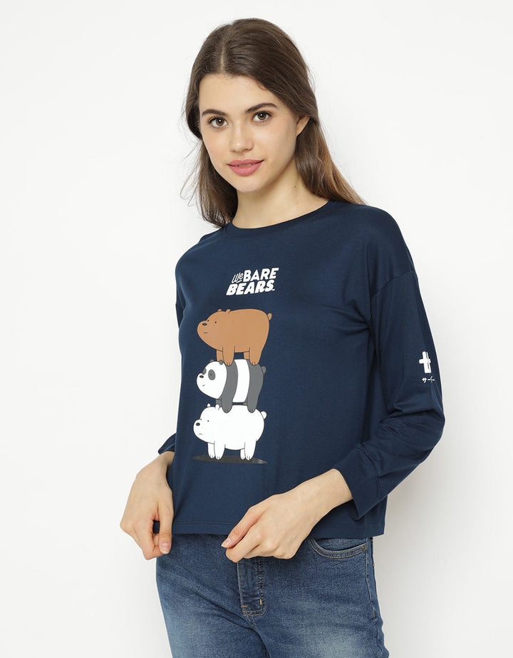 Thid Day Co lv We Bare Bears Bearstack Kaos Hijab