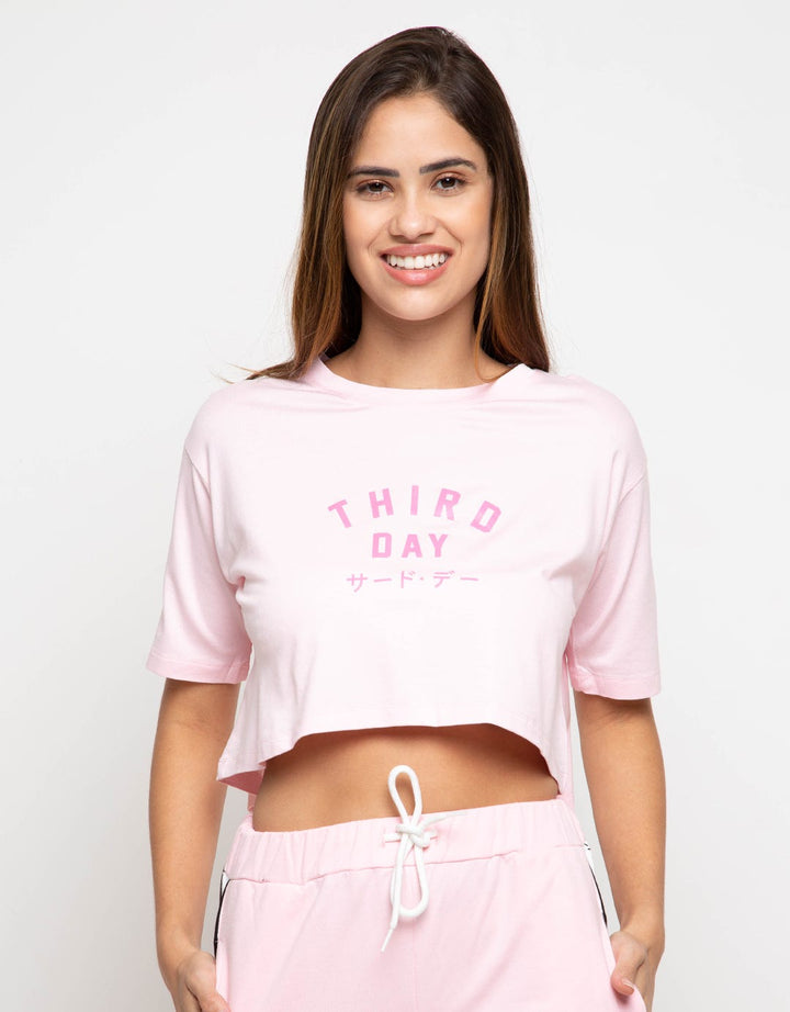 Third Day Co Crop Top Td Simple Light LTD30