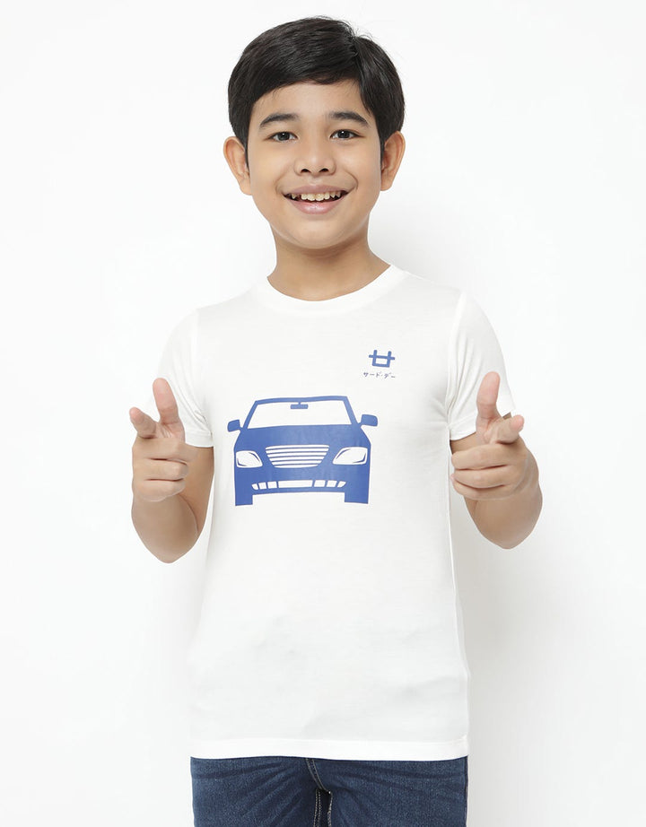Third Day Co Kids Car Print T-Shirt
