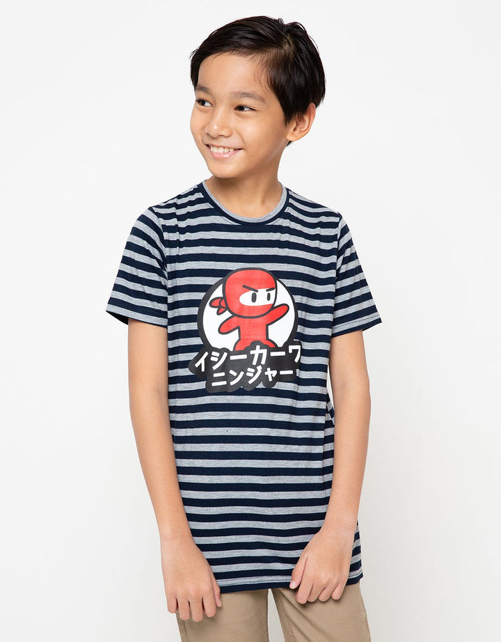 Third Day Co Kaos Anak Ishikawa Red Stripe