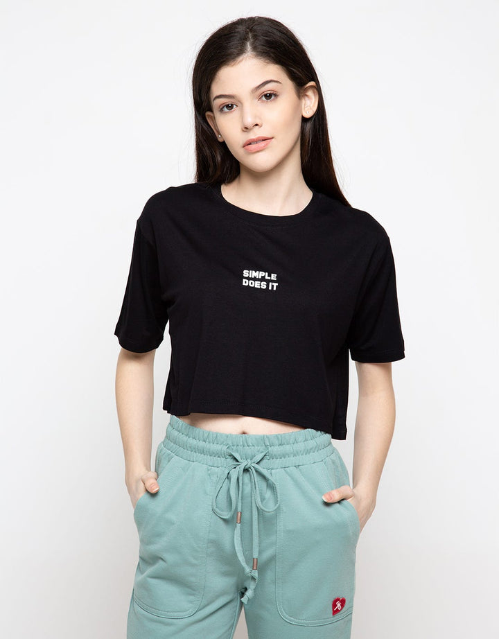 Third Day Co OLC Crop Top Loose Simple Does It LTD14