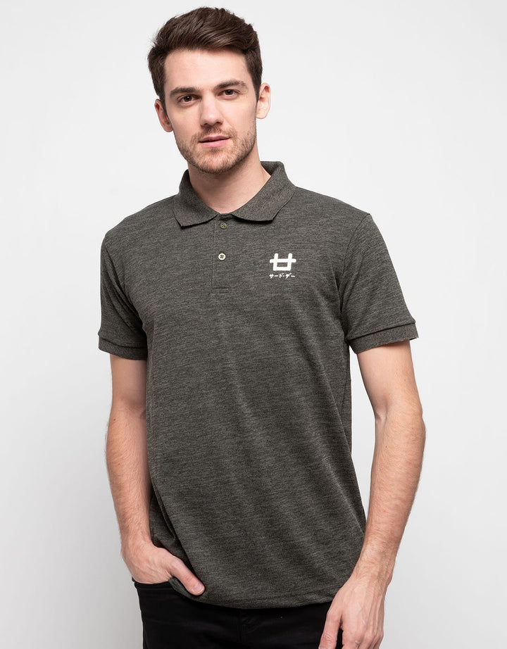 Third Day Co Polo Casual Logo Dakir Shirt Misty