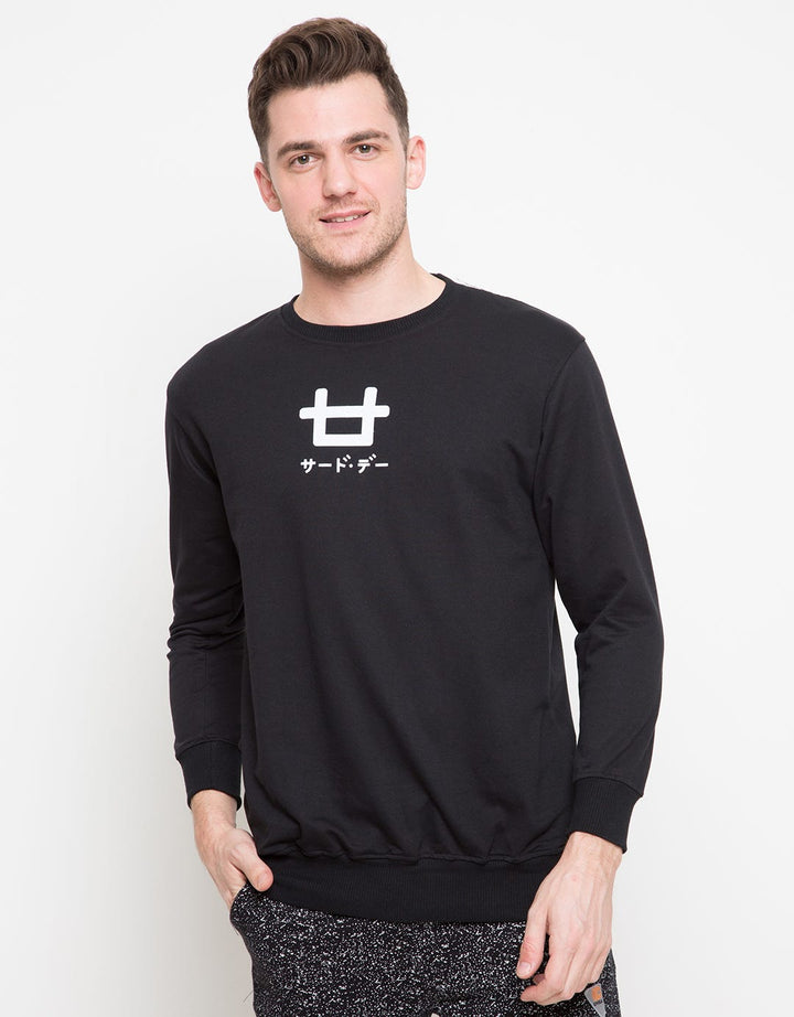 Third Day Co Sweater Detail Print Logo
