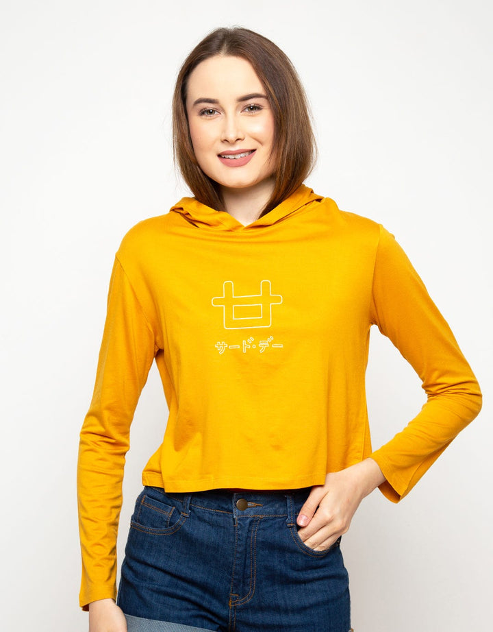 Third Day Co Sweater Hoodie Detail Print