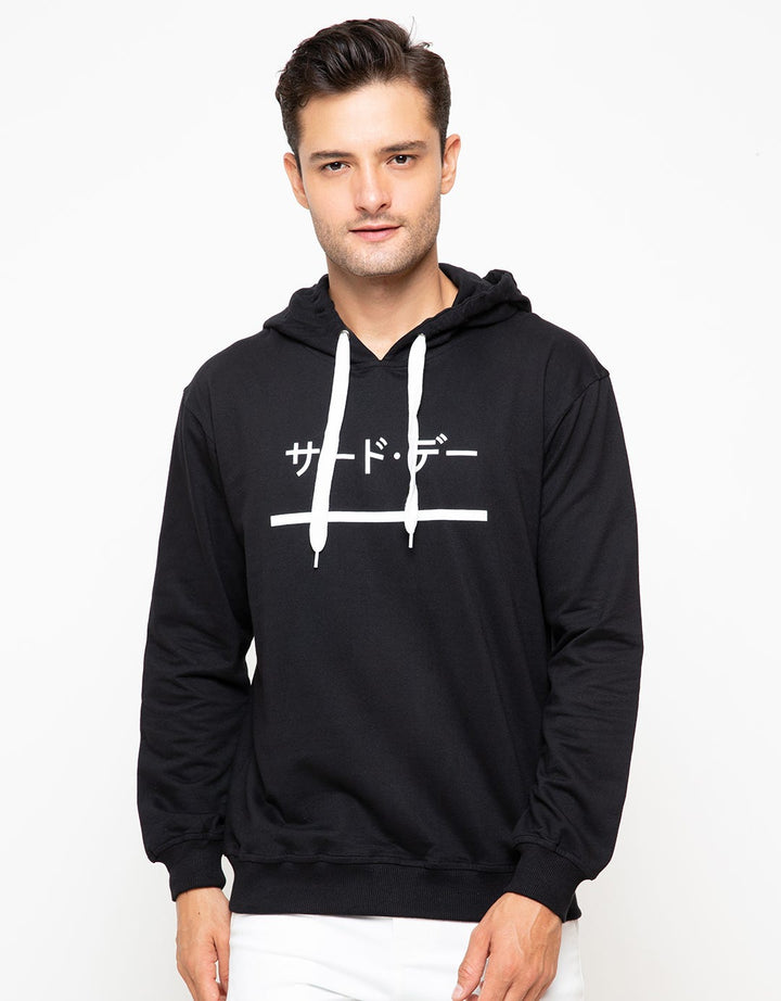 Third Day Co Sweater Hoodie Print Katakana