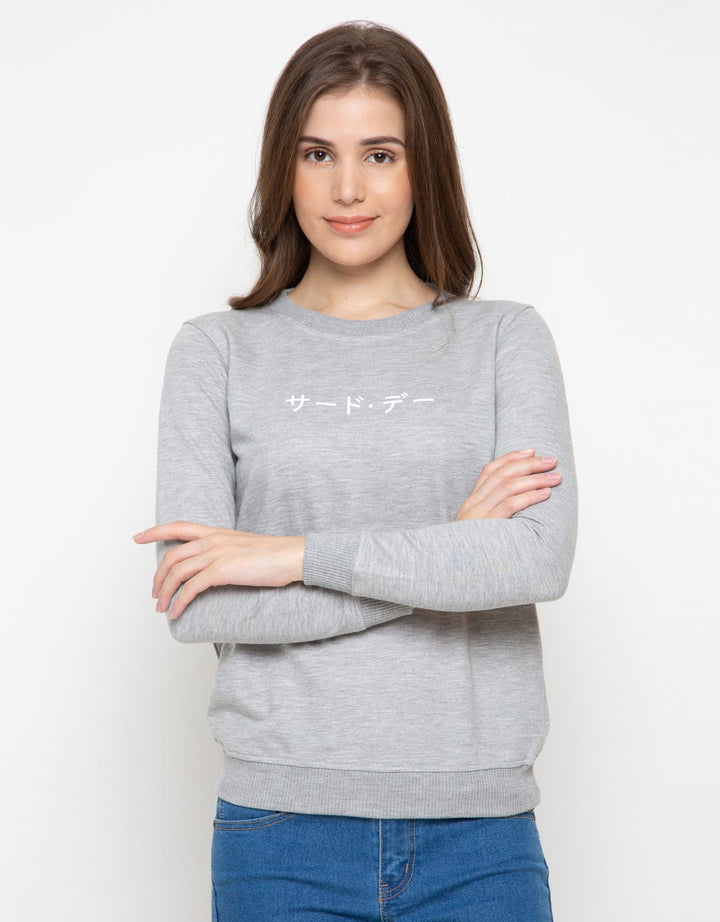 Third Day Co Sweater Print Katakana