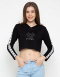 Third Day Co T-shirt Crop Hoodie Detail Print