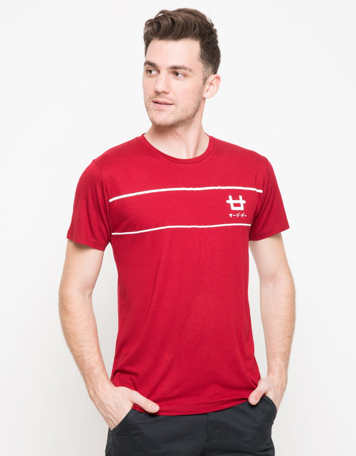 Third Day Co T-shirt Details Print Logo &amp; Stripes