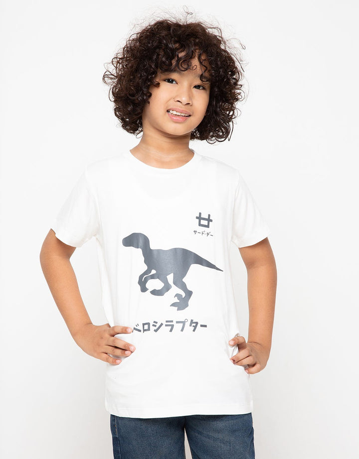 Third Day Co T-shirt Detailed Raptor Print
