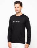 Third Day Co T-shirt Lengan Panjang Print Katakana