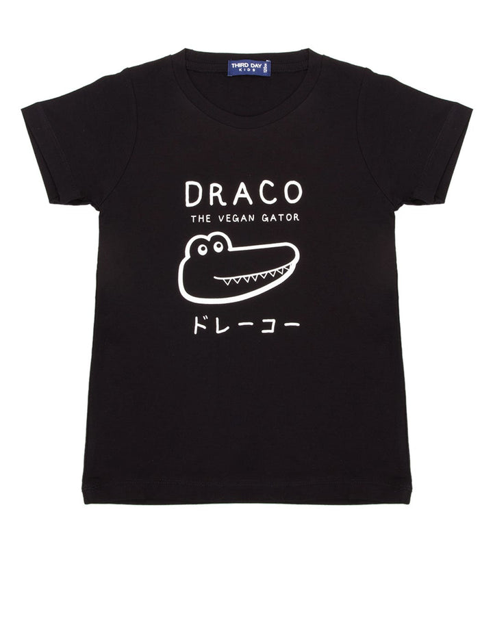 Third Day Co Tshirt Print Draco The Vegan Gator