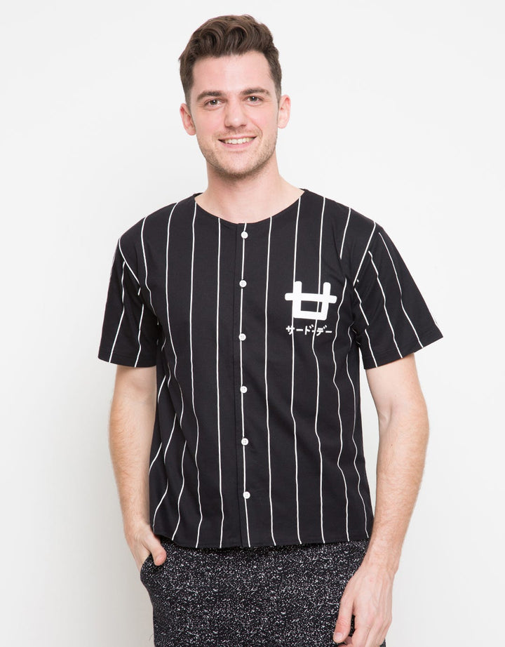 Third Day Co T-shirt Print Logo Baseball Uniform