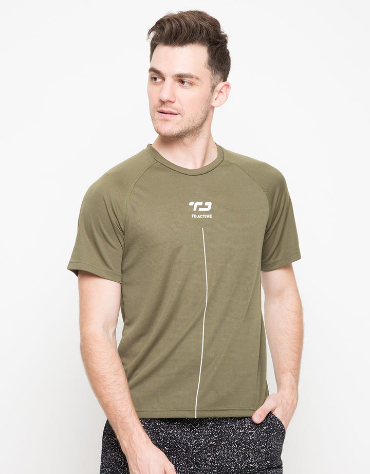 Third Day Co T-shirt Raglan Olahraga Detail Print