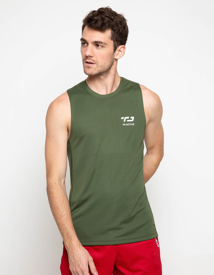 Third Day D Active Dakir Back Zigzag SV Running Sleeveless Jersey