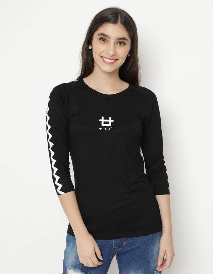 Third Day Long T-shirt Zigzag Logi