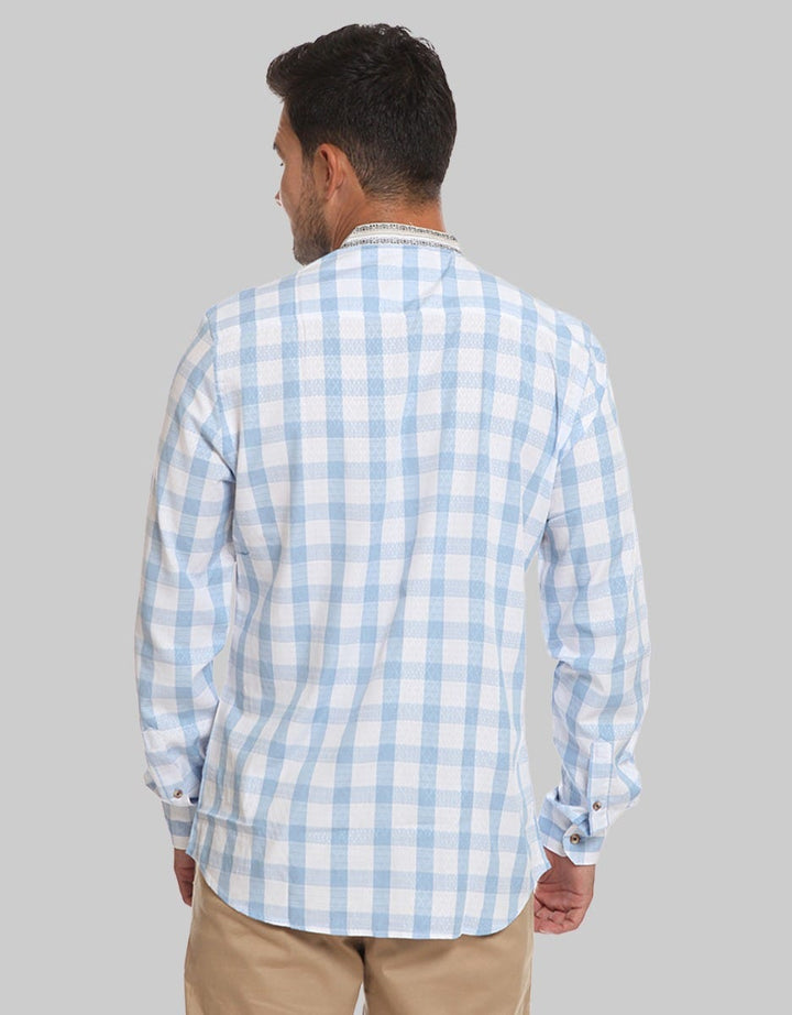 MOC Kemeja Koko Lengan Panjang Slim Fit Tobbee