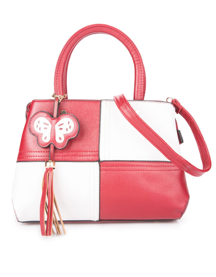 Huer Felly Color Blocking Tote Bag