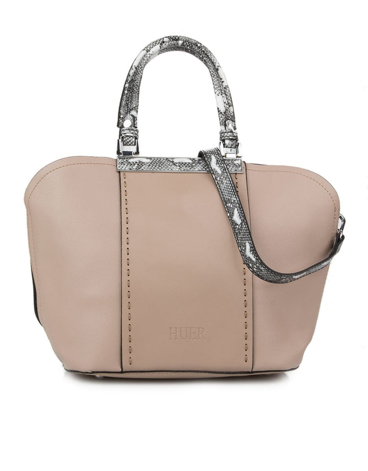 Huer Mely Snake Pattern Tote Bag