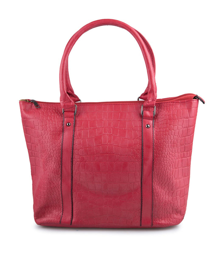 Alvera Croco Tote Bag