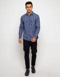 Triple Celana Ankle Pant Stretch Slim Fit (312 828 NVY)