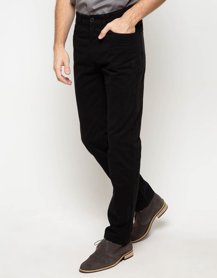 Triple Basic Non Stretch Pants (303 858 Blk)