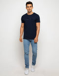 Triple Celana Jeans Stretch Slim Fit Light Wash (194 828 Bsb)