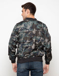 Triple Army Bomber Jacket (Jkm 525 02 Gry)
