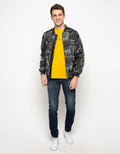 Triple Army Bomber Jacket (Jkm 525 02 Gry)