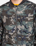 Triple Army Bomber Jacket (Jkm 525 02 Gry)