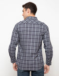Triple Kemeja Flanel Lengan Panjang Slim Fit (Ls 439 Dgr)