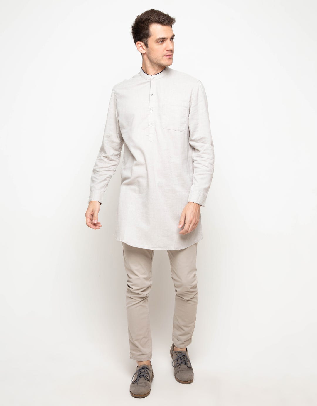 Triple Kemeja Koko Lengan Panjang Regular Fit