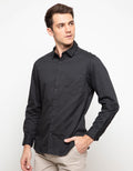 Triple Kemeja Lengan Panjang Slim Fit (Ls 415 Dgr)
