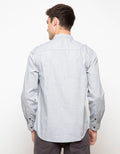 Triple Kemeja Lengan Panjang Slim Fit (Ls Mc 408 Gry)