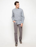 Triple Kemeja Lengan Panjang Slim Fit