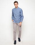Triple Kemeja Lengan Panjang Slim Fit
