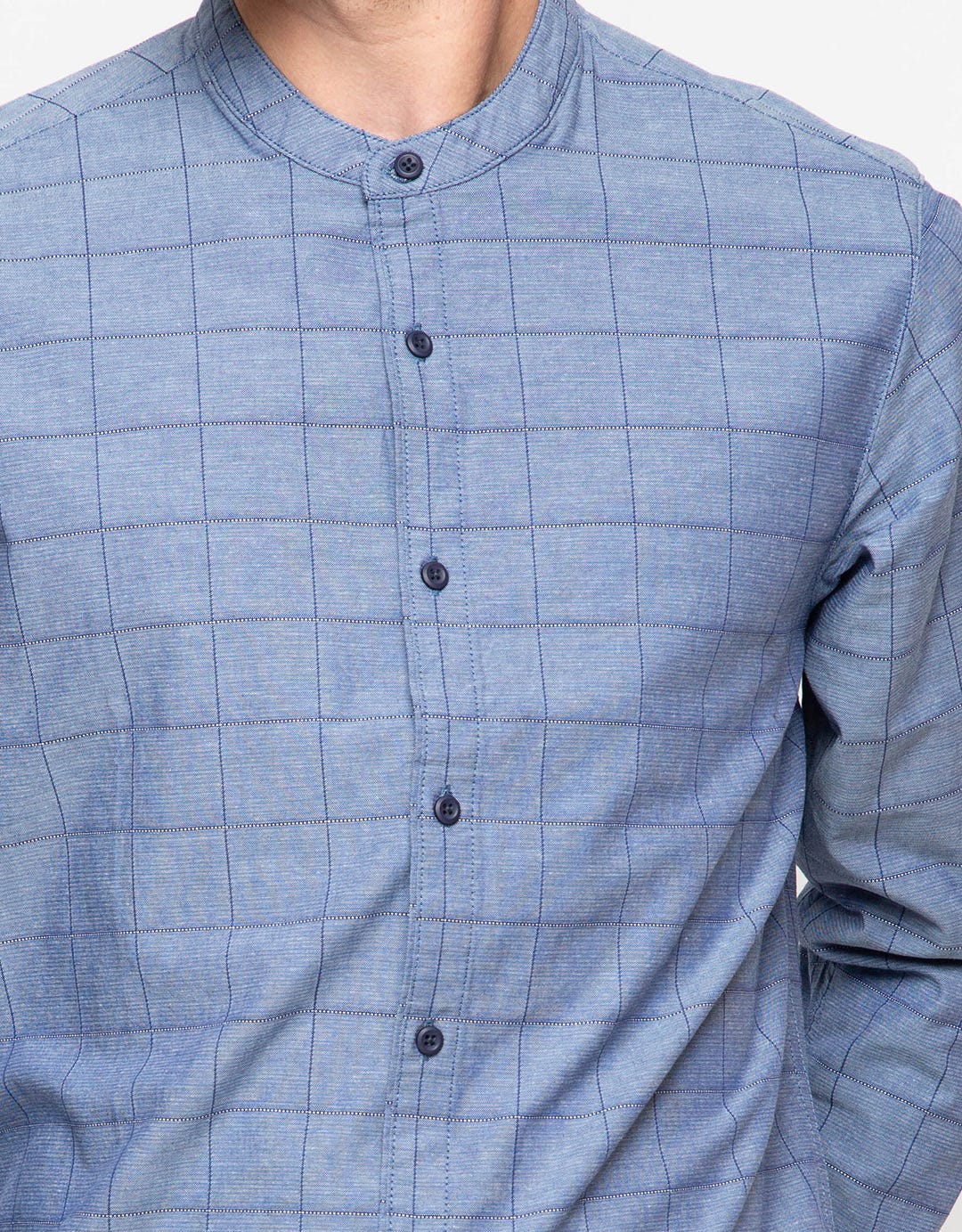 Triple Kemeja Lengan Panjang Slim Fit